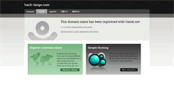 Desktop Screenshot of evita.hach-lange.com